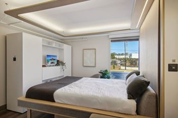 Ori expandable bed and pocket closet*